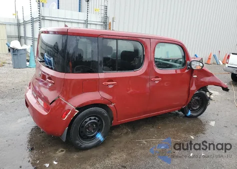 2009 Nissan Cube Base from USA, damaged, VIN JN8AZ28RX9T111681